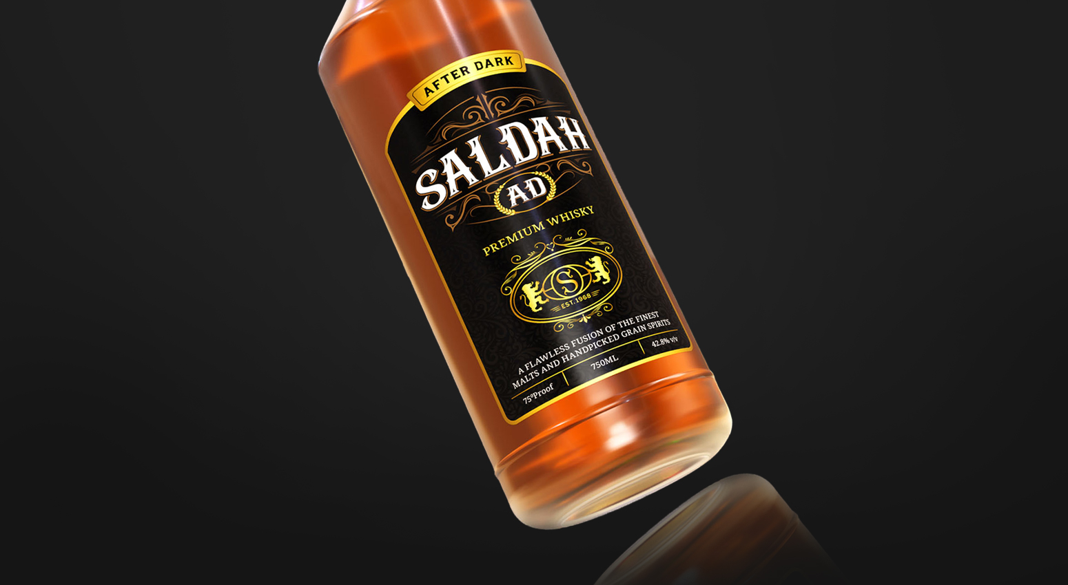 Elivatr is a noida delhi ncr india based creative packaging and marketing agency. we did the complete branding design for alchoal beverage brand Saldah which includes whicky label design, packaging design, product 3D renders. we have team expert creative packaging designer and branding expert. packaging design, product design, product label design, product design and development, product packaging, food packaging, food packaging design